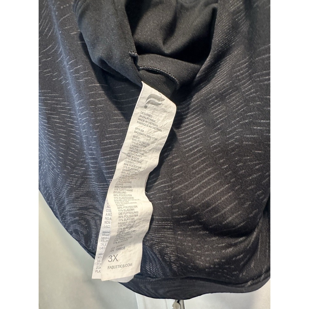Fabletics Women's‎ Gray Sports Bra 3X - Picture 3 of 5